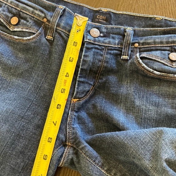 Citizens of Humanity 2000s Kelly Vintage Jeans Blue Low Rise Flap Pocket Size 28 - Picture 4 of 16